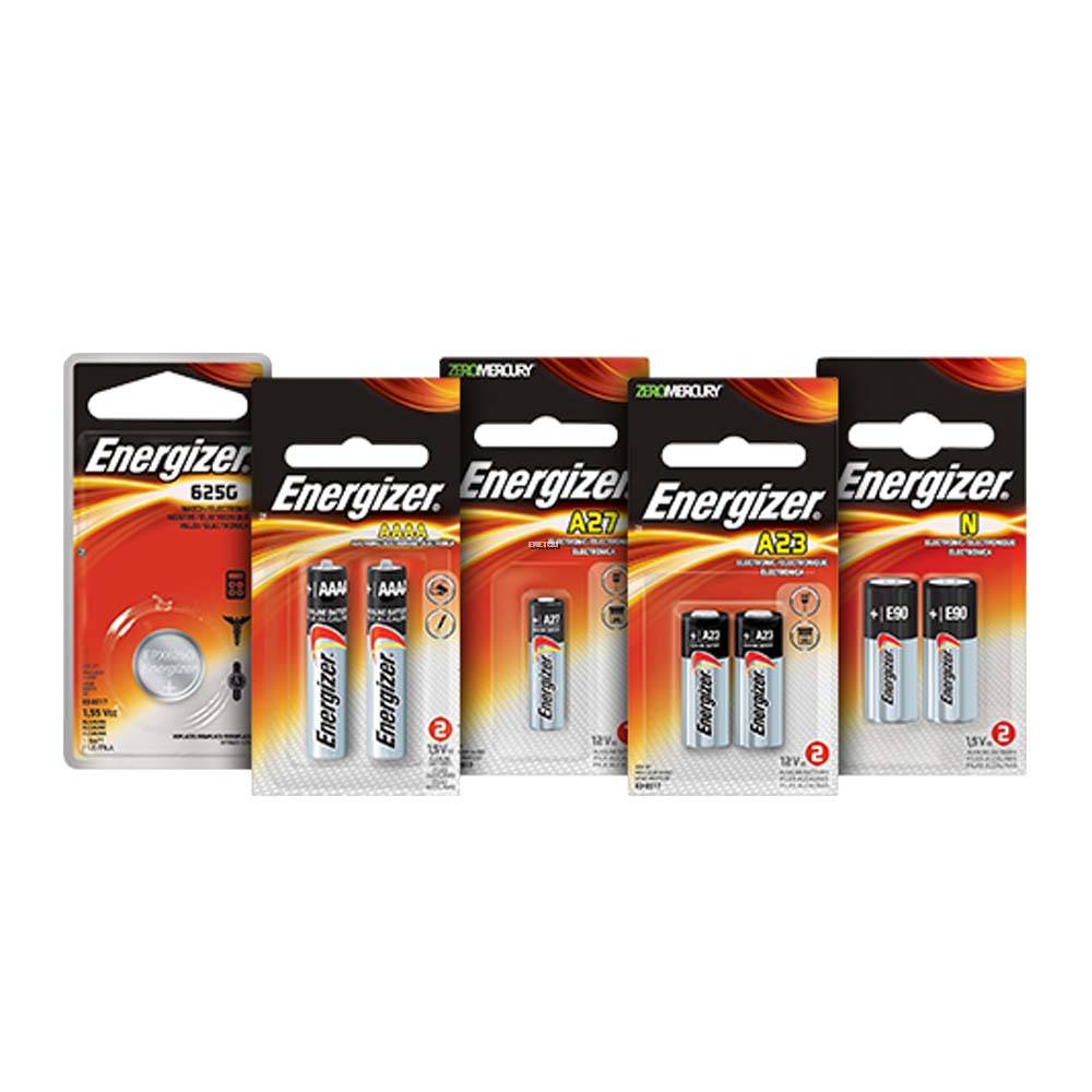 ENERGIZER® MINIATURE ALKALINE E90/N BATTERIES 2PCS/CARD [ORIGINAL]